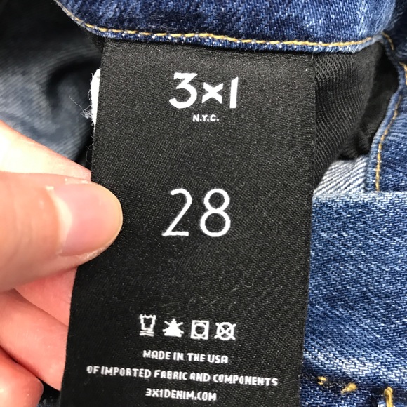 3x1 N.Y.C. Paperbag Jeans - Picture 8 of 11
